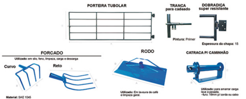 Imagem do produto PORTEIRA TUBOLAR E FORCADO